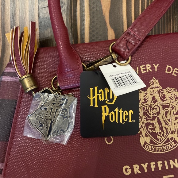 Harry Potter Purse Designer Handbag Hogwarts Houses Womens Top Handle Shoulder S - Picture 5 of 12
